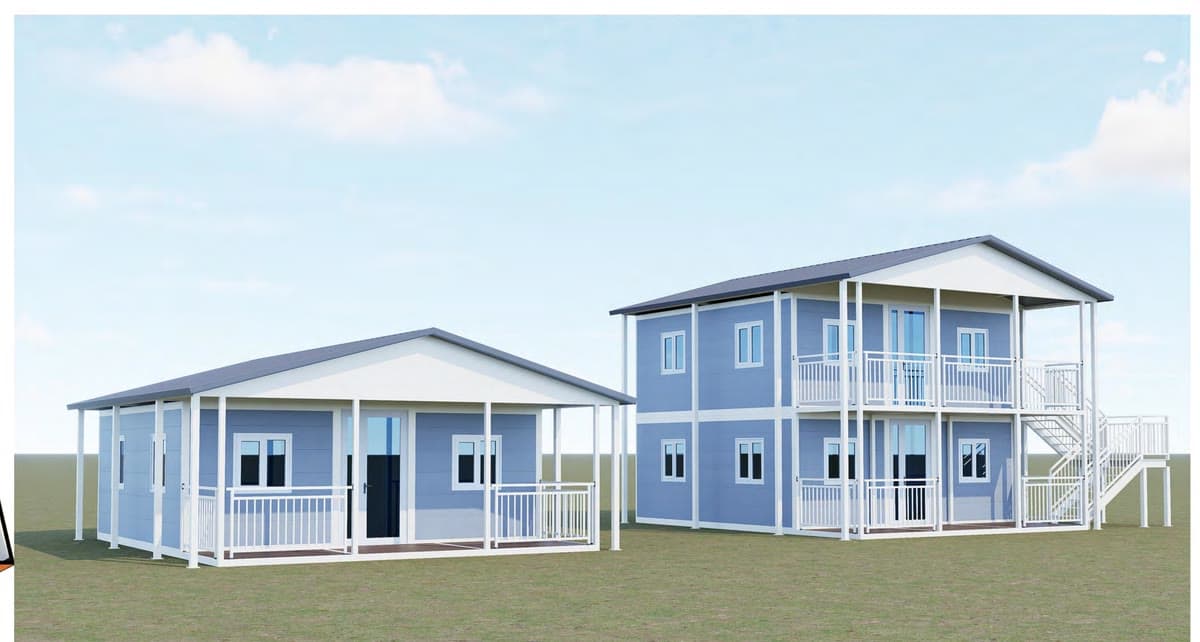 Flat-Roof Double-Wing Expandable