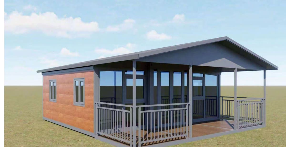 Gable-Roof Double-Wing Expandable