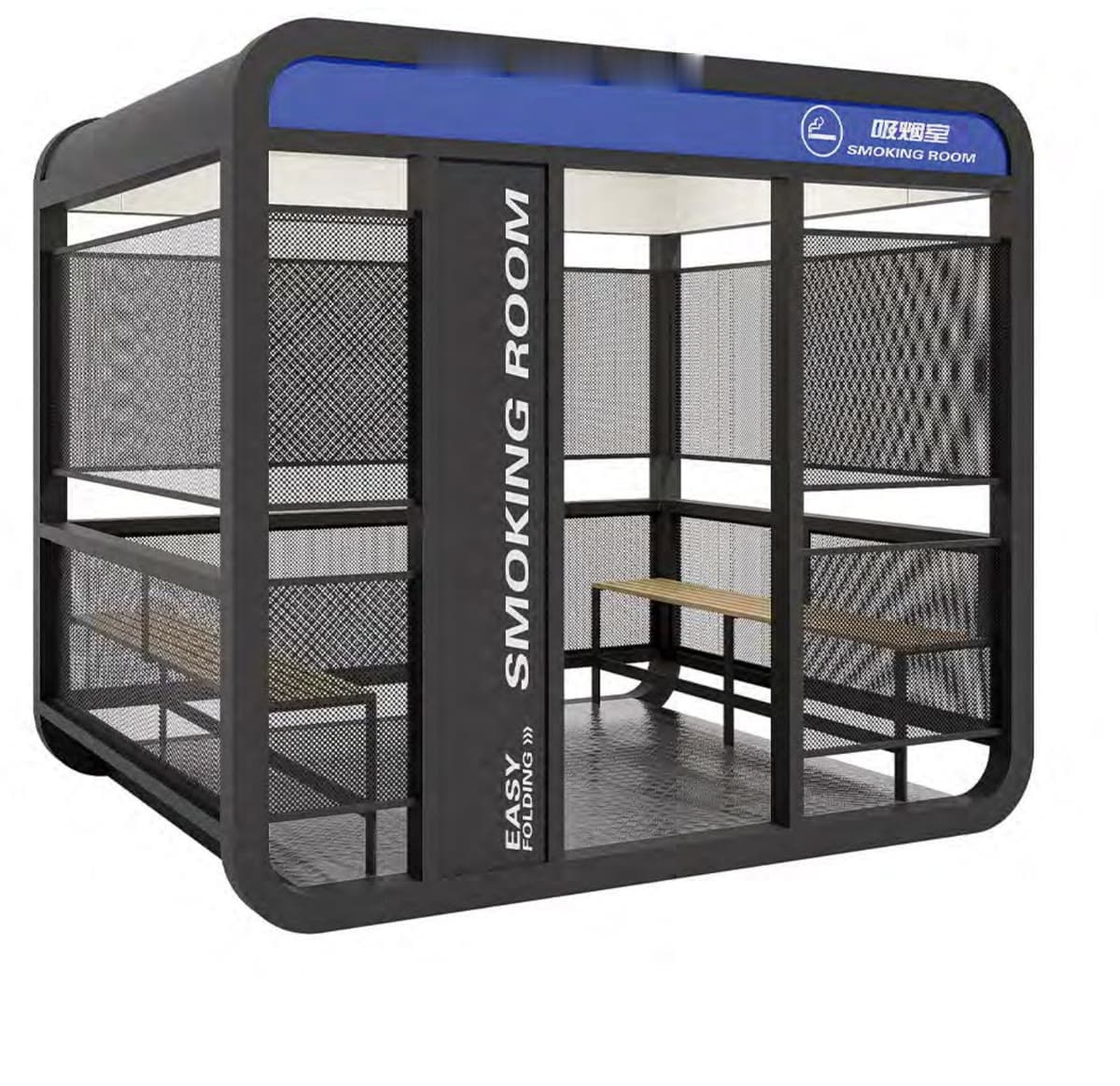 P4-4 Open Smoking Shelter