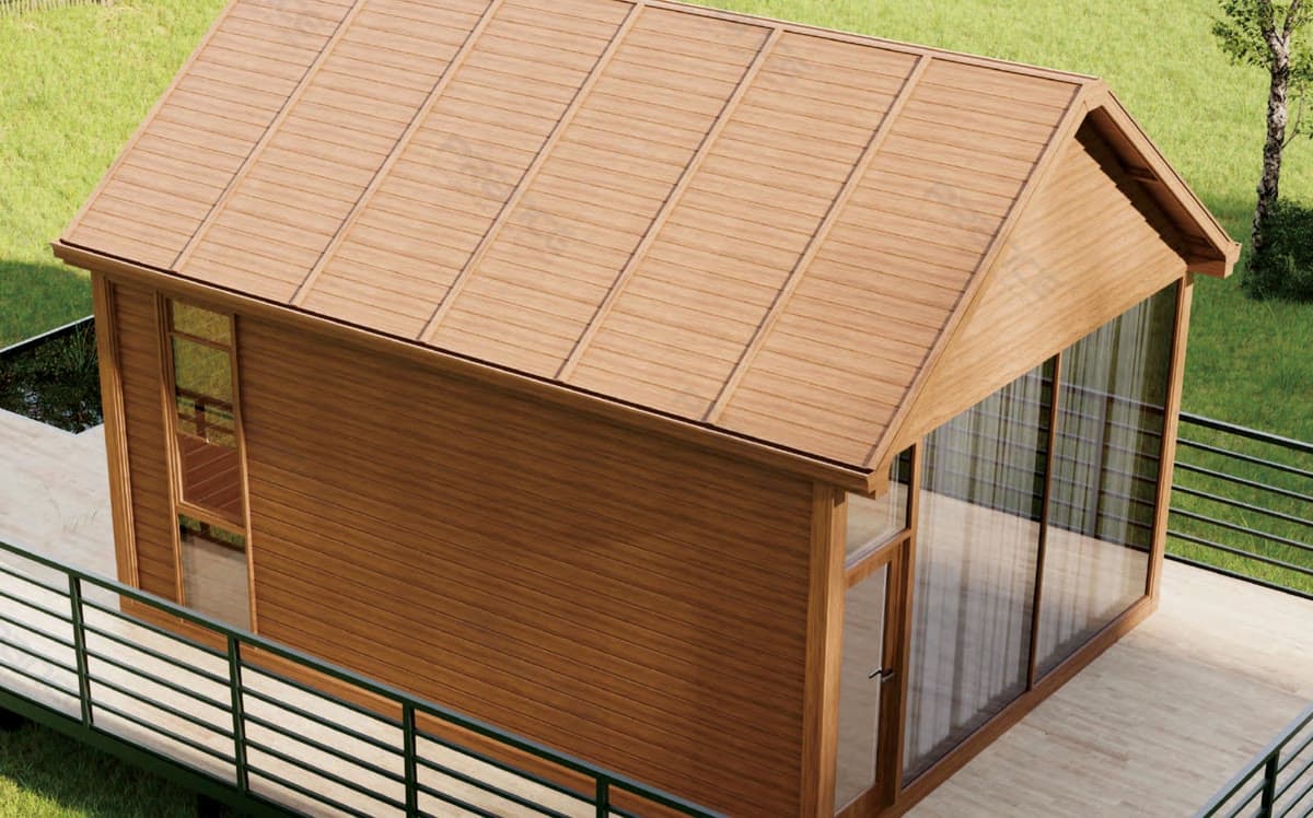 Integrated House, Alloy Roof