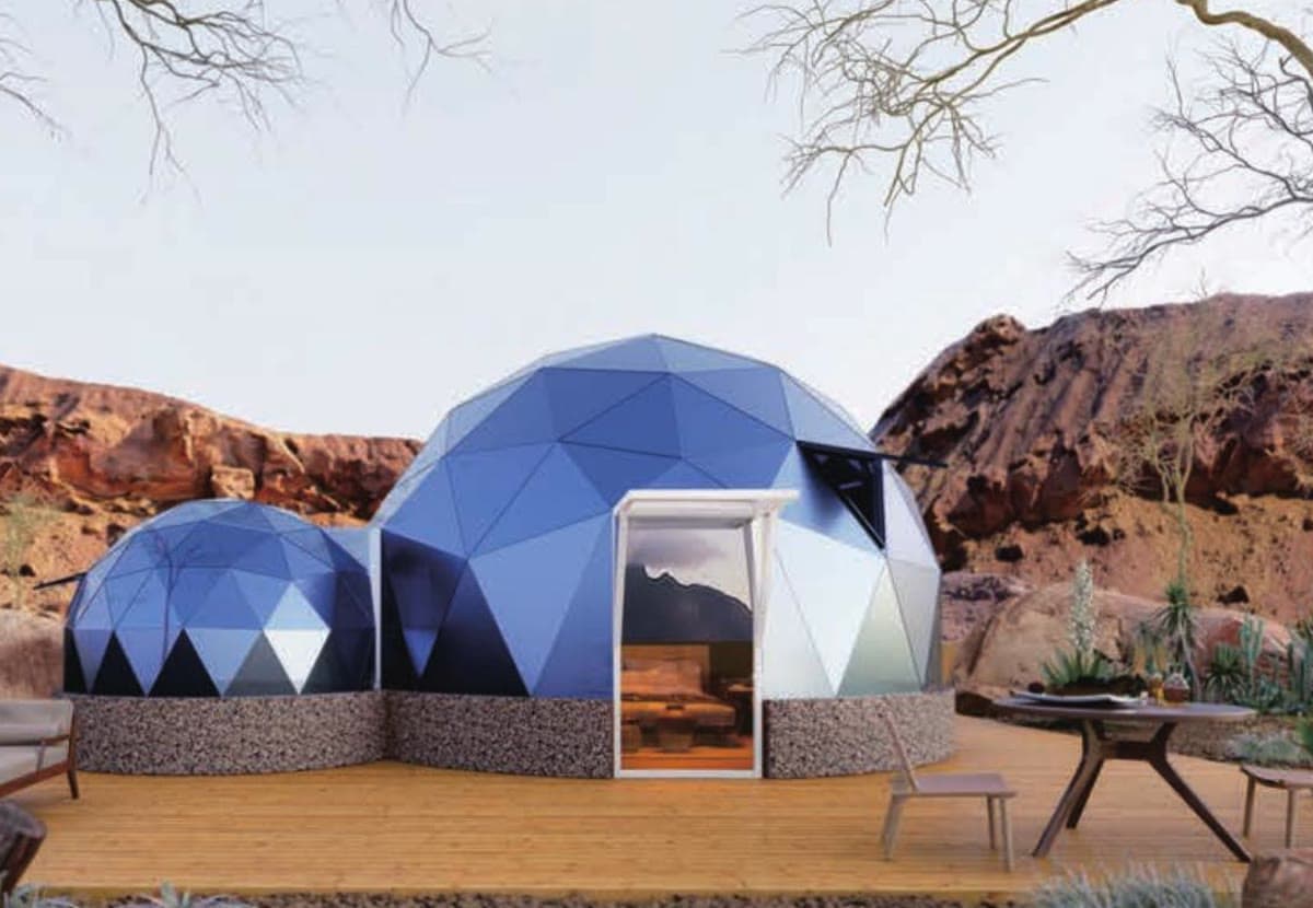 Connected Glass Dome