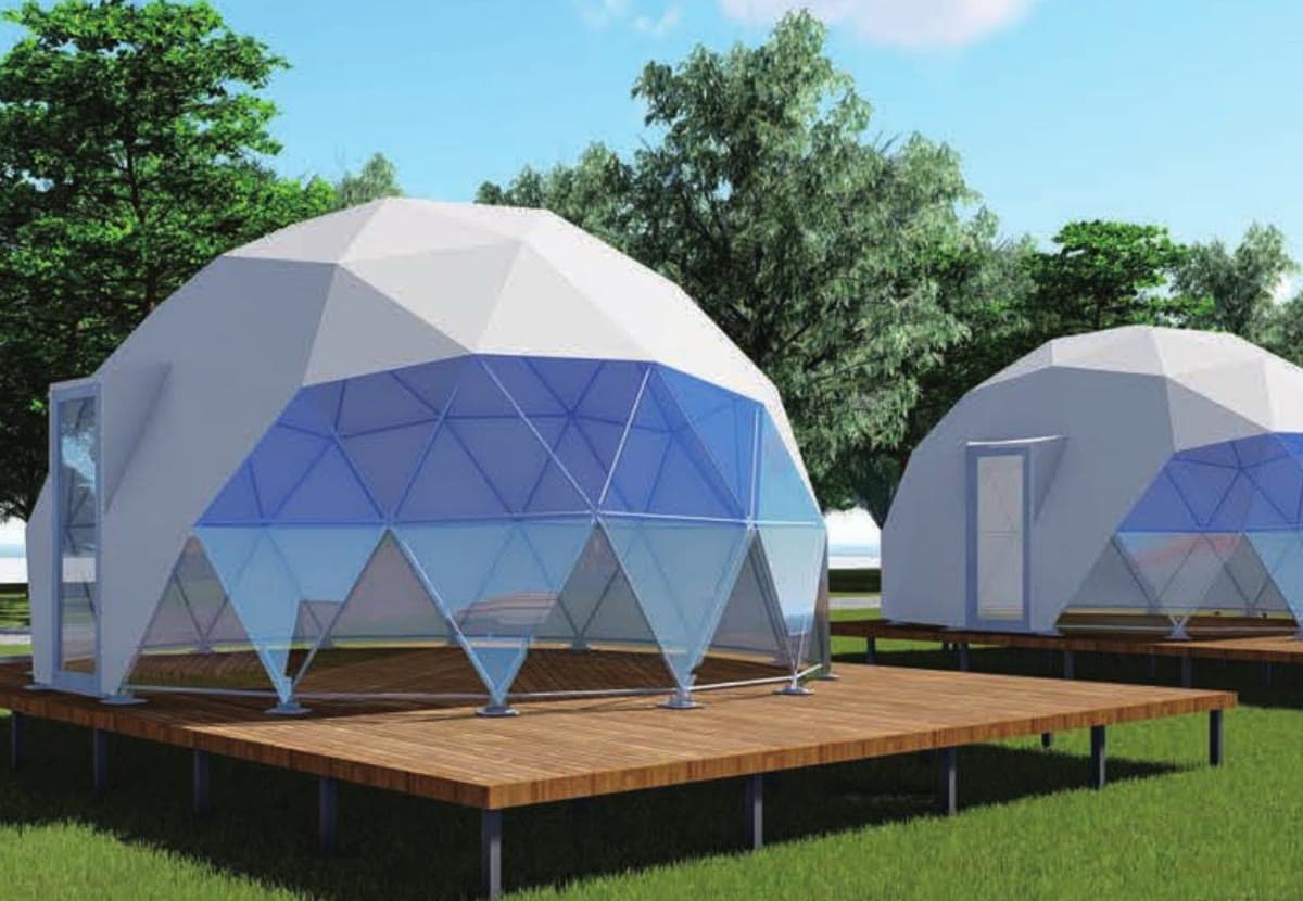 PVC Dome (Glass Window)